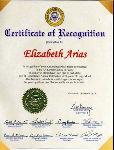 Foto del certificado