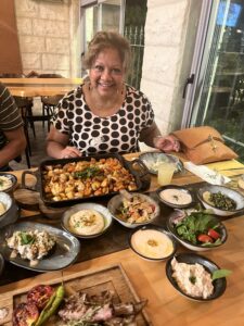 En Ramallah - Cena de despedida