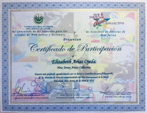 foto del certificado