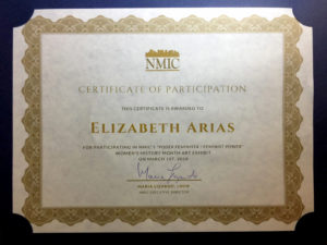foto del certificado