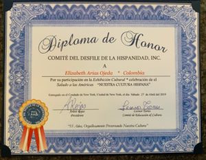 foto Diploma de Honor - Colombia