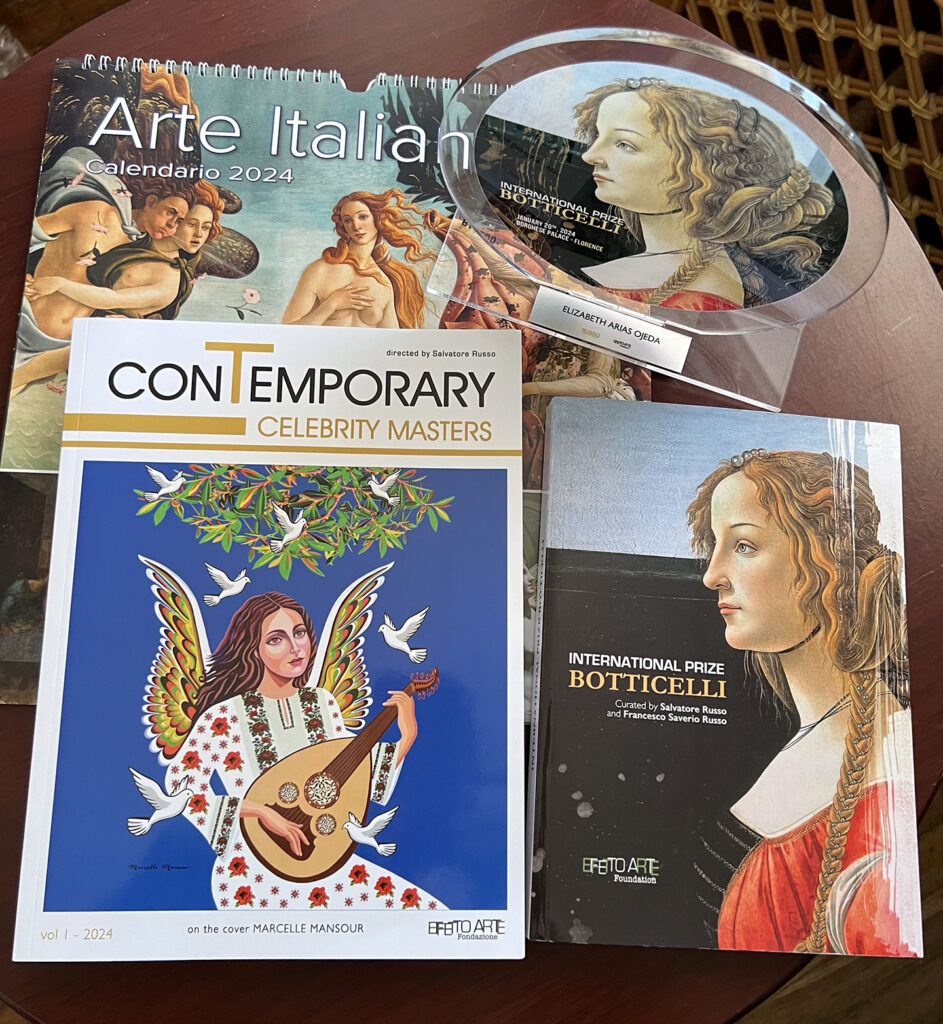 Calendar-Trofeo-Libro Contemporary Celebrity Masters-Libro International Price Botticelli