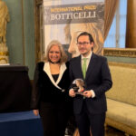 Recibiendo el premio International Prize Botticelli 2024