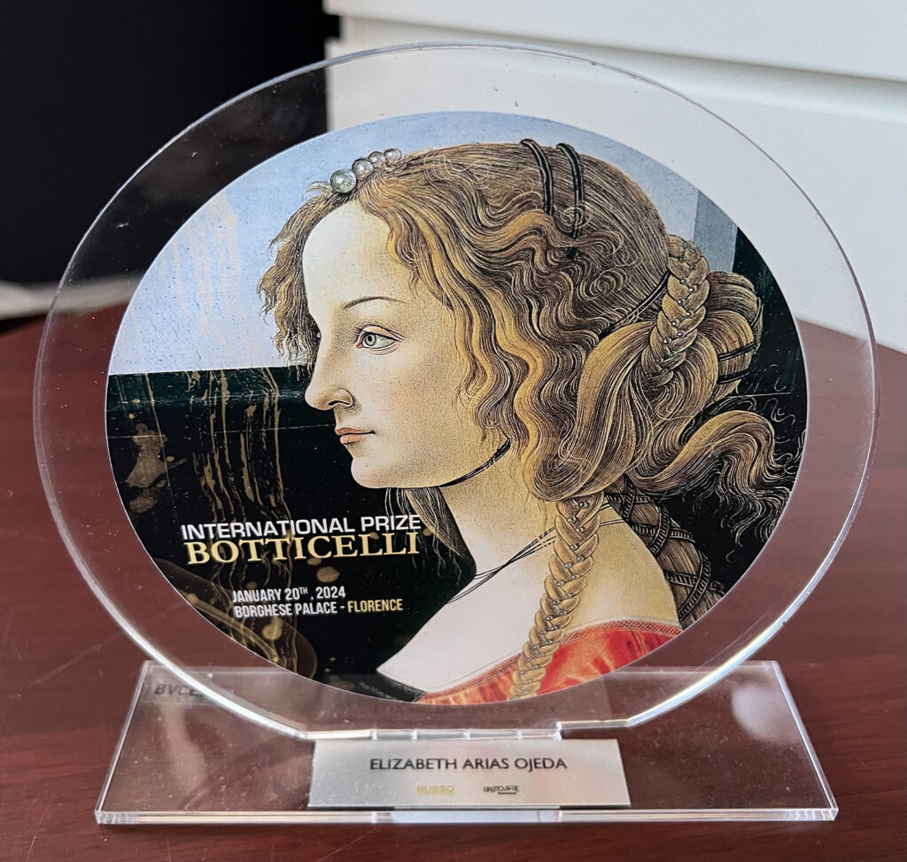 Trofeo del International Price Botticelli 2024
